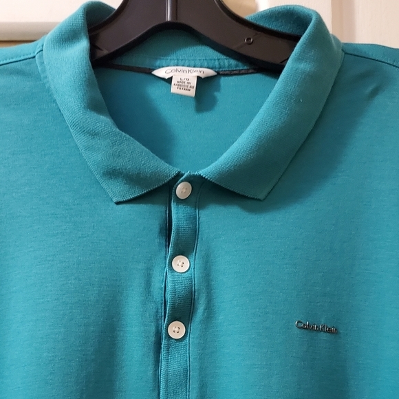 Calvin Klein Shirts Calvin Klein Mens Cotton Polo Shirt Poshmark